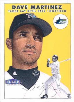 #386 Dave Martinez - Tampa Bay Devil Rays - 2000 Fleer Tradition Baseball