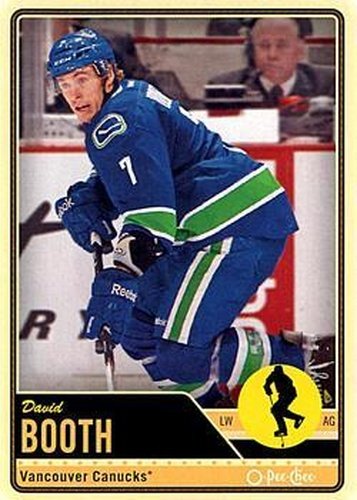 #386 David Booth - Vancouver Canucks - 2012-13 O-Pee-Chee Hockey
