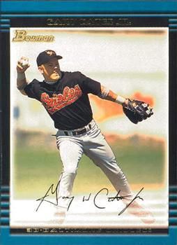 #386 Gary Cates Jr. - Baltimore Orioles - 2002 Bowman Baseball