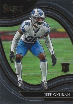 #386 Jeff Okudah - Detroit Lions - 2020 Panini Select Football