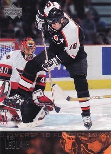 #386 John LeClair - Philadelphia Flyers - 2003-04 Upper Deck Hockey