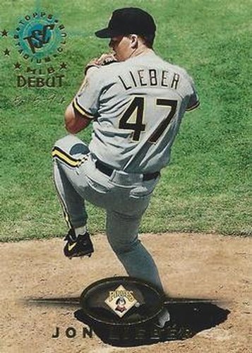 #386 Jon Lieber - Pittsburgh Pirates - 1995 Stadium Club Baseball
