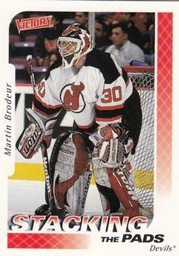 #386 Martin Brodeur - New Jersey Devils - 1999-00 Upper Deck Victory Hockey