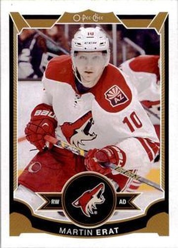 #386 Martin Erat - Arizona Coyotes - 2015-16 O-Pee-Chee Hockey