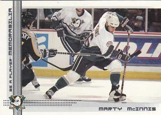 #386 Marty McInnis - Anaheim Mighty Ducks - 2000-01 Be a Player Memorabilia Hockey