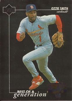 #386 Ozzie Smith - St. Louis Cardinals - 1996 Upper Deck Baseball
