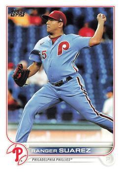 #386 Ranger Suarez - Philadelphia Phillies - 2022 Topps Baseball