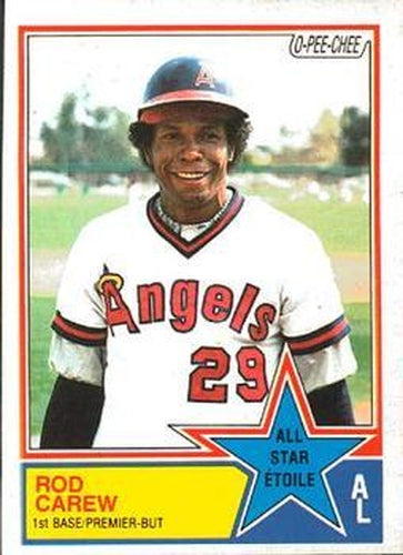 #386 Rod Carew - California Angels - 1983 O-Pee-Chee Baseball