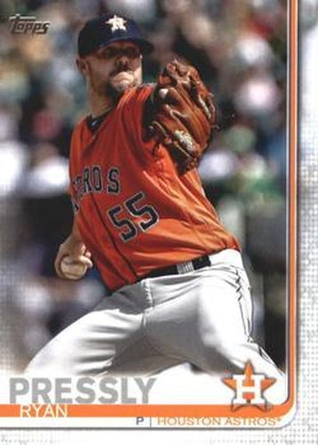 #386 Ryan Pressly - Houston Astros - 2019 Topps Baseball