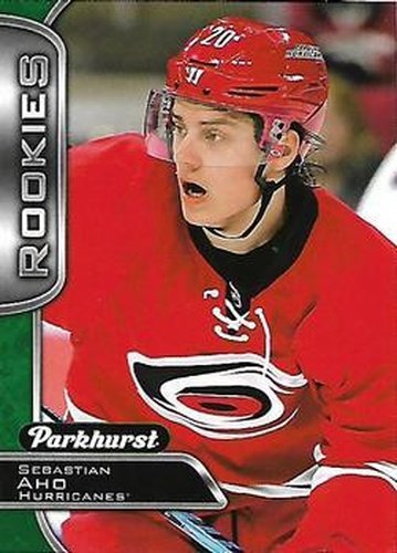 #386 Sebastian Aho - Carolina Hurricanes - 2016-17 Parkhurst Hockey