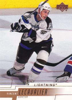 #386 Vincent Lecavalier - Tampa Bay Lightning - 2000-01 Upper Deck Hockey