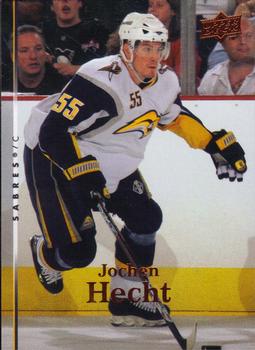 #386 Jochen Hecht - Buffalo Sabres - 2007-08 Upper Deck Hockey