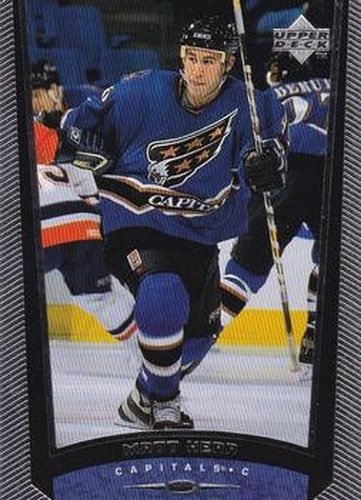 #386 Matt Herr - Washington Capitals - 1998-99 Upper Deck Hockey