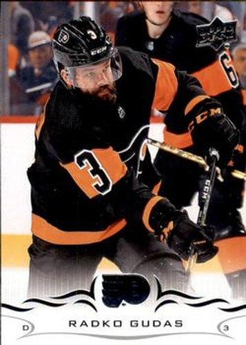 #386 Radko Gudas - Philadelphia Flyers - 2018-19 Upper Deck Hockey