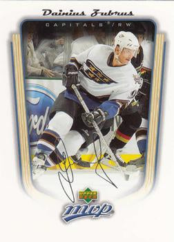 #387 Dainius Zubrus - Washington Capitals - 2005-06 Upper Deck MVP Hockey
