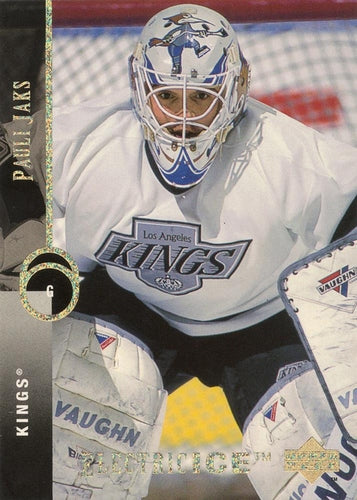 #387 Pauli Jaks - Los Angeles Kings - 1994-95 Upper Deck Hockey - Electric Ice