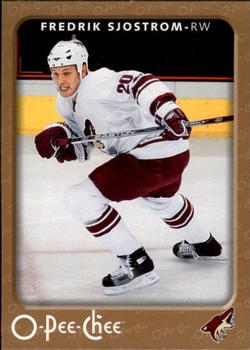 #387 Fredrik Sjostrom - Phoenix Coyotes - 2006-07 O-Pee-Chee Hockey