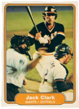 #387 Jack Clark - San Francisco Giants - 1982 Fleer Baseball