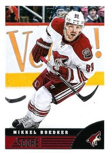 #387 Mikkel Boedker - Phoenix Coyotes - 2013-14 Score Hockey