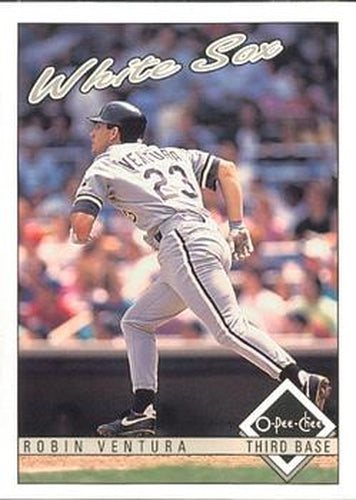 #387 Robin Ventura - Chicago White Sox - 1993 O-Pee-Chee Baseball