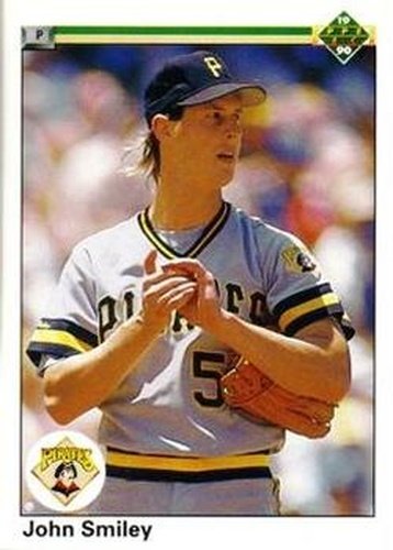 #387 John Smiley - Pittsburgh Pirates - 1990 Upper Deck Baseball