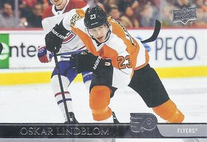 #387 Oskar Lindblom - Philadelphia Flyers - 2020-21 Upper Deck Hockey