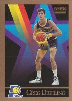 #387 Greg Dreiling - Indiana Pacers - 1990-91 SkyBox Basketball