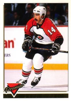 #387 Dave Tippett - Philadelphia Flyers - 1993-94 O-Pee-Chee Premier Hockey - Gold