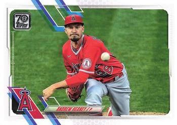 #387 Andrew Heaney - Los Angeles Angels - 2021 Topps Baseball