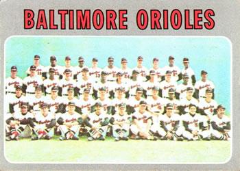 #387 Baltimore Orioles - Baltimore Orioles - 1970 Topps Baseball