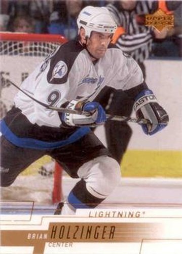 #387 Brian Holzinger - Tampa Bay Lightning - 2000-01 Upper Deck Hockey