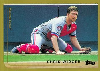 #387 Chris Widger - Montreal Expos - 1999 Topps Baseball