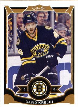 #387 David Krejci - Boston Bruins - 2015-16 O-Pee-Chee Hockey