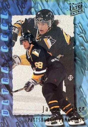 #387 Jaromir Jagr - Pittsburgh Penguins - 1995-96 Ultra Hockey