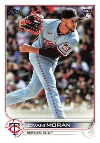 #387 Jovani Moran - Minnesota Twins - 2022 Topps Baseball