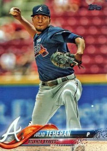 #387 Julio Teheran - Atlanta Braves - 2018 Topps Baseball