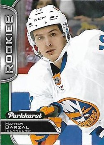 #387 Mathew Barzal - New York Islanders - 2016-17 Parkhurst Hockey