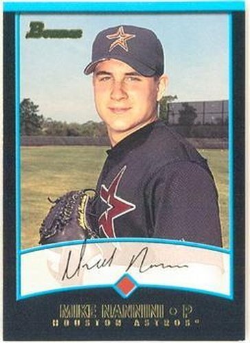 #387 Mike Nannini - Houston Astros - 2001 Bowman Baseball