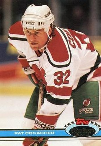 #387 Pat Conacher - New Jersey Devils - 1991-92 Stadium Club Hockey