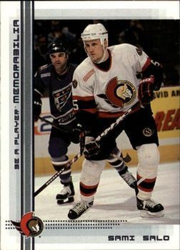 #387 Sami Salo - Ottawa Senators - 2000-01 Be a Player Memorabilia Hockey