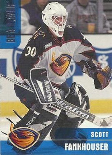#387 Scott Fankhouser - Atlanta Thrashers - 1999-00 Be a Player Memorabilia Hockey