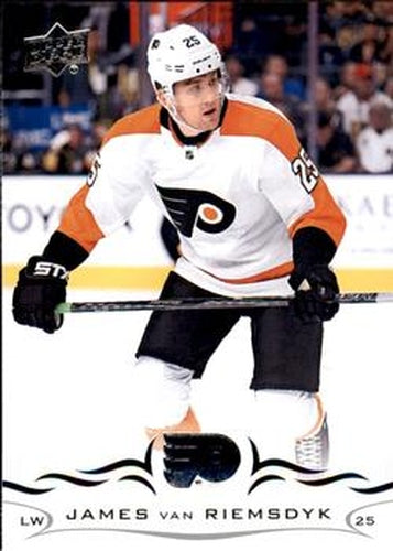 #387 James van Riemsdyk - Philadelphia Flyers - 2018-19 Upper Deck Hockey