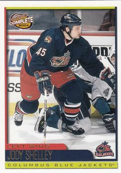 #387 Jody Shelley - Columbus Blue Jackets - 2003-04 Pacific Complete Hockey