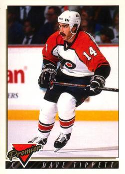 #387 Dave Tippett - Philadelphia Flyers - 1993-94 O-Pee-Chee Premier Hockey