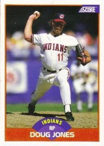 #387 Doug Jones - Cleveland Indians - 1989 Score Baseball