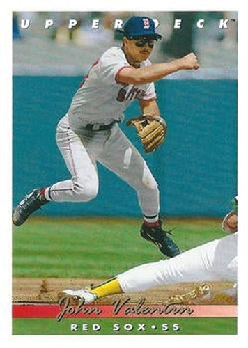 #387 John Valentin - Boston Red Sox - 1993 Upper Deck Baseball