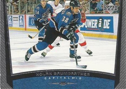 #387 Nolan Baumgartner - Washington Capitals - 1998-99 Upper Deck Hockey