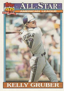 #388 Kelly Gruber - Toronto Blue Jays - 1991 O-Pee-Chee Baseball