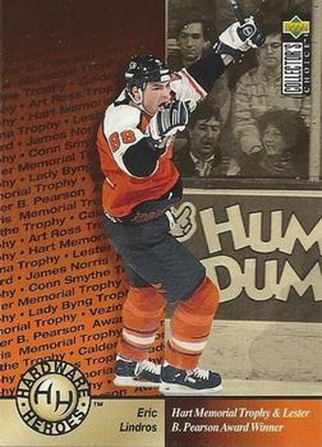 #388 Eric Lindros - Philadelphia Flyers - 1995-96 Collector's Choice Hockey