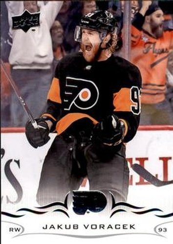#388 Jakub Voracek - Philadelphia Flyers - 2018-19 Upper Deck Hockey